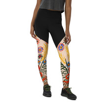 Fitness Leggings Balam Vincente, By Vincente Feat Marittella&#39;s Art - Handmade - £71.58 GBP