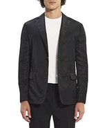 Theory Men&#39;s Clinton Fl.Aero Nylo Stylish Suit Blaser Silhouette Black 42 - $182.42 CAD