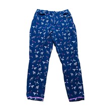 Simply Southern Dog pattern rick rack trimmed retro jeans XL 5 pocket Boho - £12.46 GBP