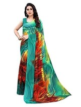 Latest Desinger Sari Saree Women Gift Fashion Party Free SWedding Festival Wear - £15.23 GBP