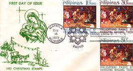 1st Day Issue for 1972 Christmas Stamps Philippines - £1.55 GBP