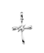 Sterling Silver Cross &amp; Dove Pendant - $90.99