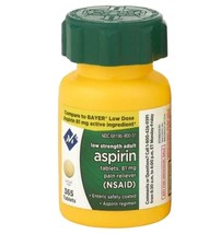 Kirkland Signature Low Dose Aspirin 81mg 1 Bottle 365 tablets Exp 2025 - $7.95