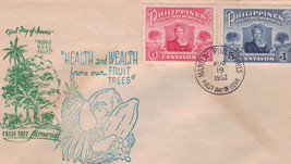 Fruit Tree Memorial First Day Of Issue Manila Philippines 19 - £1.53 GBP