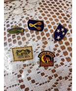 Enamel Hat Lapel Pins Lot of 5 Vintage - $27.34 CAD