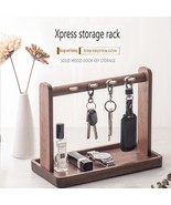 Black walnut key rack, rack tray - $105.64 CAD