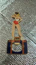 Hooters Air Captain With A Baggage bottle opener magnet - $25.00