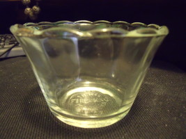 Fire King Custard Cup with Scalloped Rim #422 model 5 ounce - $12.00