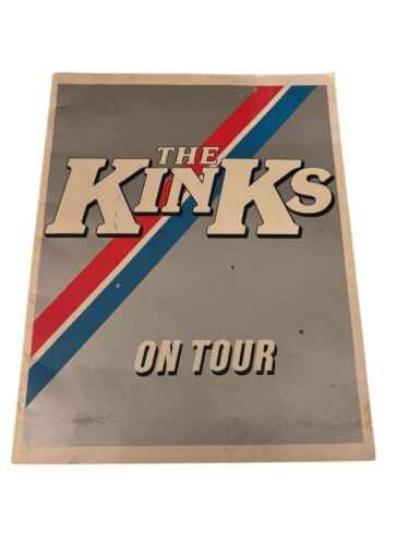 The Kinks 1981-82 Tour Program - $19.79