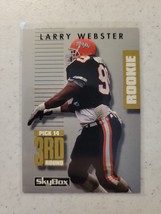 1992 Skybox Primetime #235 Larry Webster - Rookie -Dolphins-NFL - Freshly Opened - $1.79