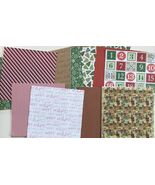Scrapbooking Paper Lots of 30 12x12&quot; Sheets Set #13 - Christmas Cardstoc... - $19.57 CAD