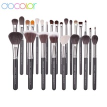 25Pcs Makeup Brushes Set Professional Natural Hair Foundation Powder Blush Eyesh - $45.75