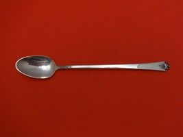 Castle Rose by Royal Crest Sterling Silver Iced Tea Spoon 7 1/2&quot; Silverware - £46.05 GBP