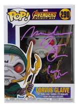 Michael James Shaw Firmato Corvus Glaive Avengers Funko Pop! #290 JSA - £193.06 GBP