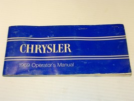 1969 Chrysler Operators Manual New Yorker Newport 300 Town &amp; Country - $31.49