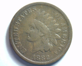 1882 Indian Cent Penny Very Good+ Vg+ Nice Original Coin Bobs Coins 99c Shipment - £6.29 GBP