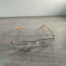 Prada Eyeglasses VPR 55H 1AX-1O1 Gunmetal Silver Half Rim FRAMES ONLY 50... - $1,120.77 MXN