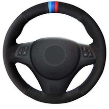 Steering Wheel Cover for For BMW 1 Series E81 E82 E87 E88 E90 E91 E92 E9... - £29.57 GBP+