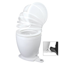 Jabsco Lite Flush Electric 12V Toilet w/Footswitch [58500-0012] - £574.22 GBP