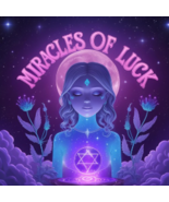 150 WITCHES AUG 9TH FULL MOON MIRACLES OF LUCK FORTUNE MAGICK CEREMONY W... - $29.93