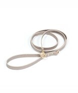 Leather Dog Leash Tino Gold - $101.87 CAD