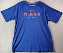 Florida Gators Champion T Shirt Mens Medium Blue Short Sleeve Crew Neck Football - £13.47 GBP