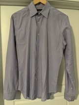 Theory purple striped dress shirt Size S - £26.58 GBP