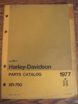 1972 1975 1977 Harley-Davidson XR-750 Racing Parts Catalog Manual Evel Knievel - £30.37 GBP