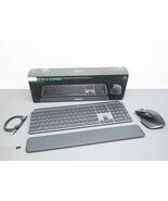 Logitech MX Keys S Combo Wireless Keyboard Set - Graphite 920-011889 READ - $109.99