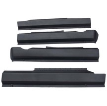 14064 Fits 2009-2018 Dodge Ram 1500 Crew Cab 4pc Rocker Panel Sill Plate... - $41.37