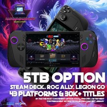 5TB Batocera Tools for Steam Deck, Rog Ally, Legion Go &amp; Windows Consoles! - $33.99