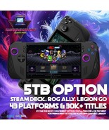 5TB Batocera Tools for Steam Deck, Rog Ally, Legion Go &amp; Windows Consoles! - $33.99