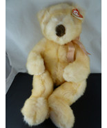 Butterbeary Ty Beanie Buddy Bear 1999 Teddy Plush Buttery Yellow 15&#39;&#39; ta... - $23.00 CAD