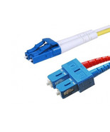 Monoprice 46043 MONOPRICE SINGLE-MODE FIBER OPTIC CABLE - LC-SC UL 3MM 9... - $41.94