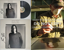 James Taylor signed autographed Walking Man album vinyl COA exact proof - £236.85 GBP