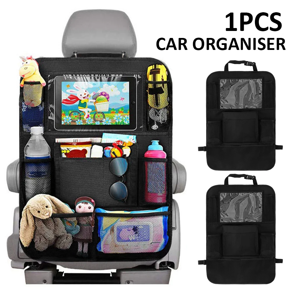 Car Seat Back Organizer Multi-Pocket Ice Pack Bag Hanging Collector Storage Box - £11.20 GBP