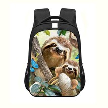 Sloth / Alpaca Backpack Young Women Men Rucksack Children School Bags for Teenag - £35.41 GBP