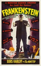 1931 Frankenstein Movie Poster 11X17 Boris Karloff Colin Clive Mae Clarke ⚡ - £9.17 GBP