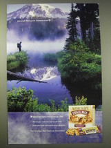 2004 Nature Valley Trail Mix Fruit &amp; Nut Ad - Mother Nature&#39;s Steamroom - £14.30 GBP