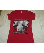 NCAA OSU Ohio State Buckeyes Big Ten Champions 2019 T-Shirt Medium NWT - £13.21 GBP