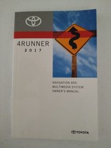 2017 TOYOTA 4RUNNER NAVIGATION AND MULTIMEDIA SYSTEM OWNERS MANUAL USER ... - £13.23 GBP