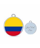 Express Your Love Gifts Colombia Flag Bracelet Engraved Stainless Steel ... - £36.47 GBP
