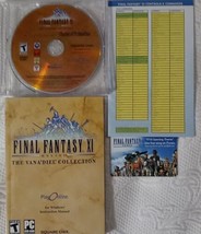 Final Fantasy Xi Online Vana&#39;diel Collection [2007 Pc DVD-Rom] - No Cover Box - £11.79 GBP