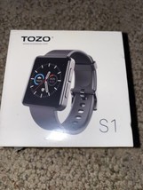 TOZO S1 Smart Watch Bluetooth 5.0 Activity Tracker Heart Rate Monitor Pe... - £28.61 GBP