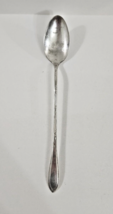 Rosemary Iced Tea Spoon New England Silverplate 1919 Flatware Scroll 8 1/4&quot; - $10.00
