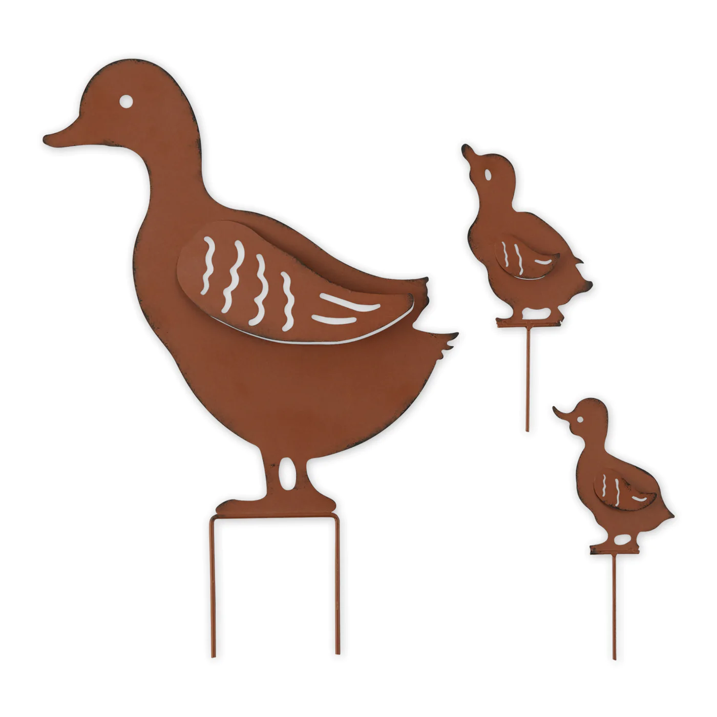 Duck Family Garden Stake - £34.48 GBP