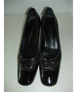 Salvatore Ferragamo Boutique Black Patent Leather Oxford High Heel Shoes... - £28.74 GBP
