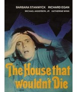 The House That Would Not Die 1970 TV Movie DVD - $13.61 CAD