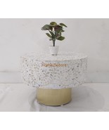handmade mother of pearl Inlay Coffee Table, Living Room bone inlay furn... - $1,270.05 CAD