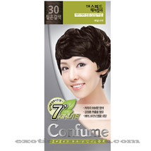 Confume 7 Minute Speed Herbal Hair Color Dye   S30 Dark Brown - $14.95